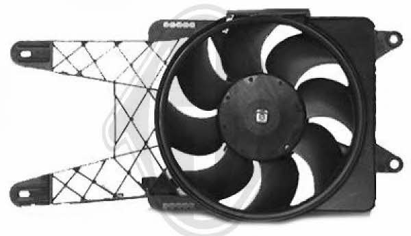 Diederichs 3433101 Hub, engine cooling fan wheel 3433101