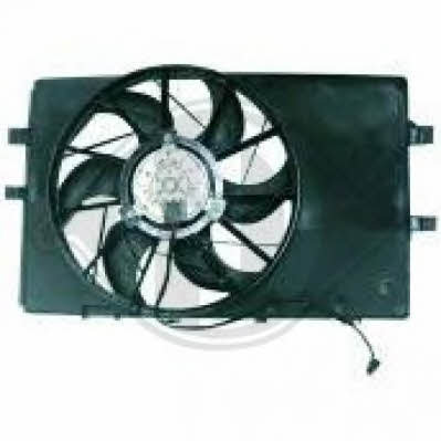 Diederichs 1680101 Hub, engine cooling fan wheel 1680101