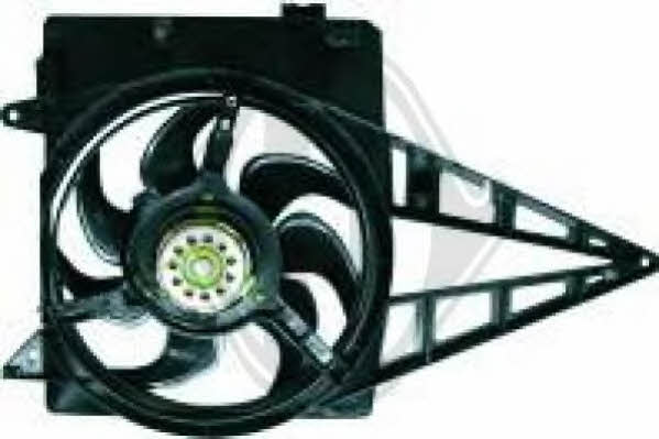 Diederichs 1844101 Hub, engine cooling fan wheel 1844101