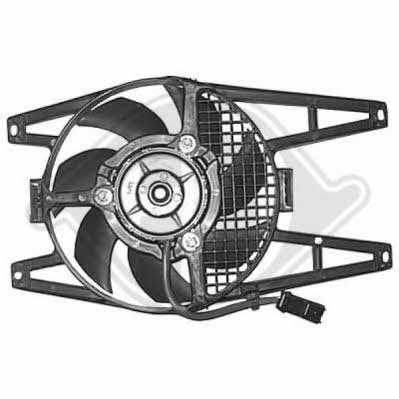 Diederichs 8348105 Hub, engine cooling fan wheel 8348105