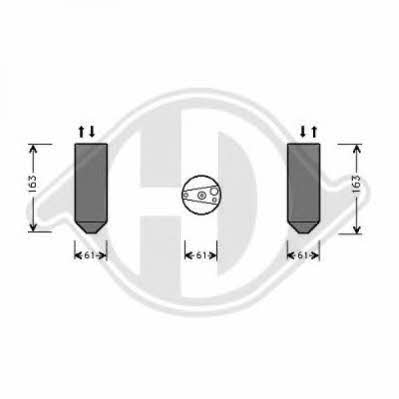 Diederichs 8520502 Dryer, air conditioner 8520502