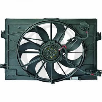 Diederichs 6860001 Hub, engine cooling fan wheel 6860001