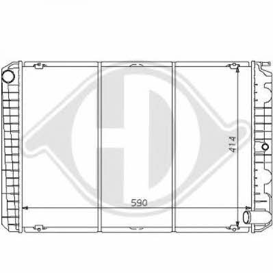 Diederichs 8139126 Hood hinge 8139126