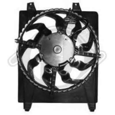 Diederichs 6871102 Hub, engine cooling fan wheel 6871102