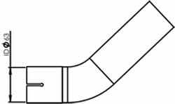 Dinex 29642 Exhaust pipe 29642