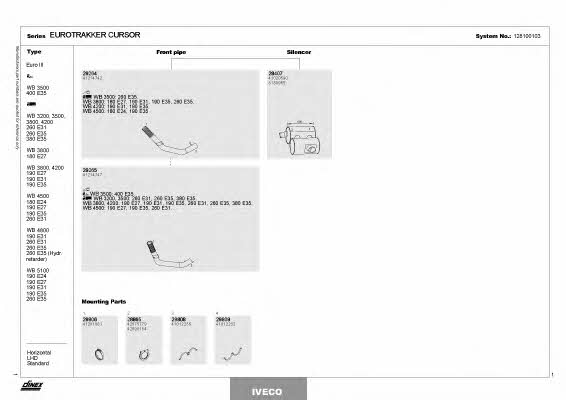 128100103 Dinex Exhaust system