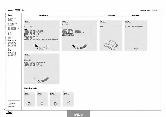 128100118 Dinex Exhaust system