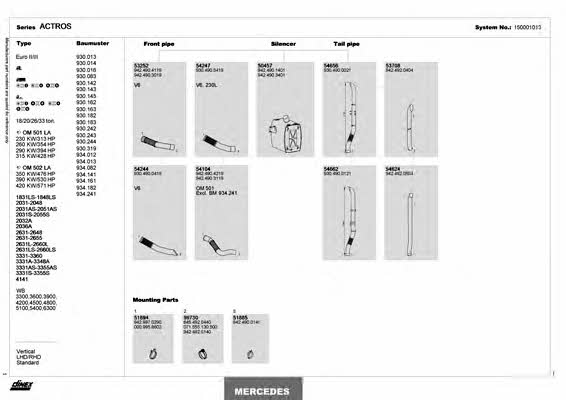 150001013 Dinex Exhaust system