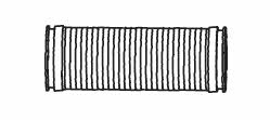 Dinex 18141 Corrugated pipe 18141
