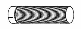 Dinex 18142 Corrugated pipe 18142