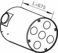 80401 Dinex Central silencer
