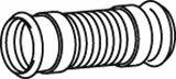Dinex 81163 Corrugated pipe 81163
