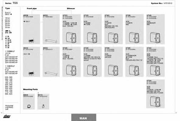 147010012 Dinex Exhaust system