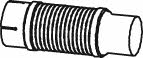 Dinex 28265 Corrugated pipe 28265