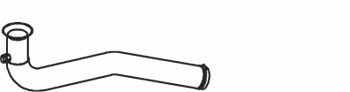 Dinex 28286 Exhaust pipe 28286
