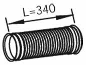 Dinex 48218 Corrugated pipe 48218