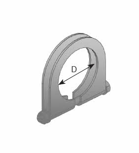 Exhaust clamp Iveco: 28853 Dinex Exhaust clamp