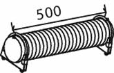 Dinex 29161 Corrugated pipe 29161