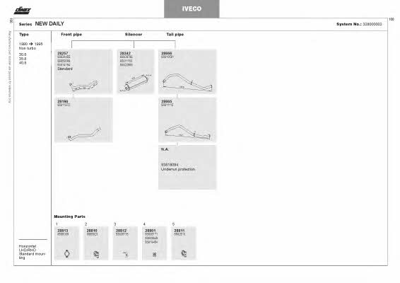 Dinex 328000002 Exhaust system 328000002