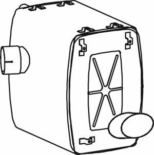 50454 Dinex Central silencer