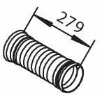 Dinex 51125 Corrugated pipe 51125