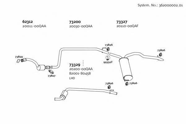 362000002_01 Exhaust system 36200000201