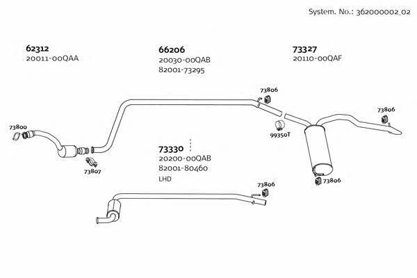  362000002_02 Exhaust system 36200000202