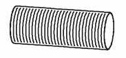 Dinex 37100 Corrugated pipe 37100