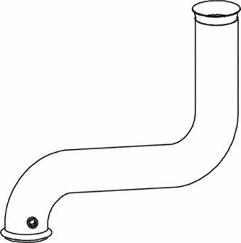 Dinex 68525 Exhaust pipe 68525