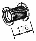 Dinex 53187 Corrugated pipe 53187