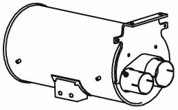 47352 Dinex Central silencer