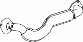 Dinex 74106 Exhaust pipe 74106