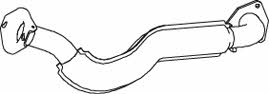 Dinex 74109 Exhaust pipe 74109