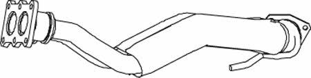 Dinex 74138 Exhaust pipe 74138