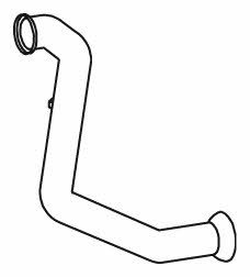 Dinex 56130 Exhaust pipe 56130