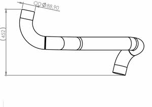 Dinex 56179 Exhaust pipe 56179