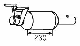 Dinex 56347 Diesel particulate filter DPF 56347