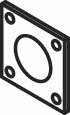 64915 Dinex Exhaust pipe gasket