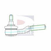 Ditas A2-1136 Tie rod end outer A21136
