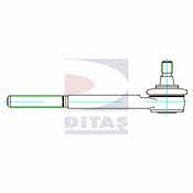 Ditas A2-1143 Tie rod end outer A21143