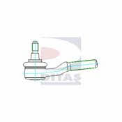 Ditas A2-1297 Tie rod end outer A21297
