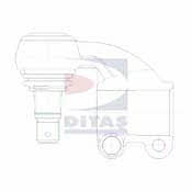 Ditas A2-3918 Tie rod end outer A23918