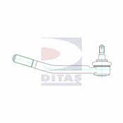 Ditas A2-986 Tie rod end outer A2986
