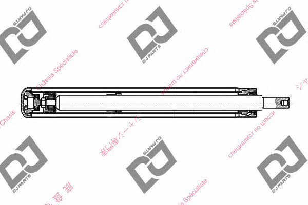 Dj parts DS1401GC Shock absorber strut liner DS1401GC