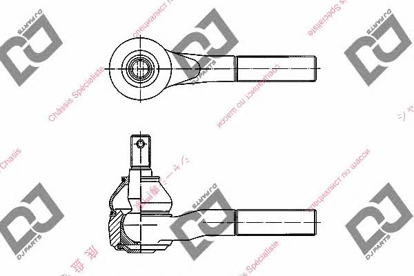 Dj parts DE1039 Tie rod end outer DE1039