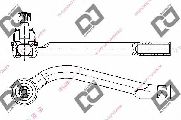 Dj parts DE1258 Tie rod end outer DE1258