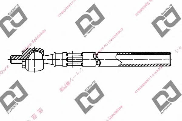 Dj parts DR1073 Inner Tie Rod DR1073