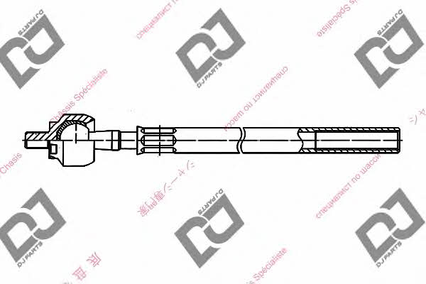 Dj parts DR1077 Inner Tie Rod DR1077