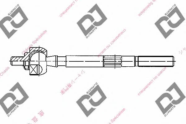 Dj parts DR1116 Inner Tie Rod DR1116