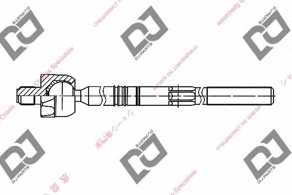 Dj parts DR1127 Inner Tie Rod DR1127